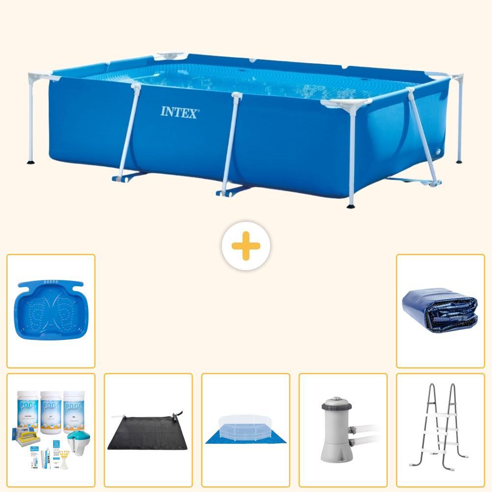 Rechteckiger Frame Pool - 300x200x75 cm - 8-teilig S20058