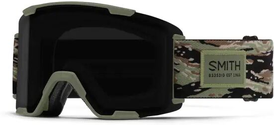 Smith Optics Ski Goggles Smith Stash XL (Cp Sun Black/Cp Storm Blue Sensor Mirror)  - Black;Green