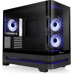 Thermaltake Geh Arcus 190 TG Micro Tower "ARGB" Black retail (mATX), PC Gehäuse, Schwarz