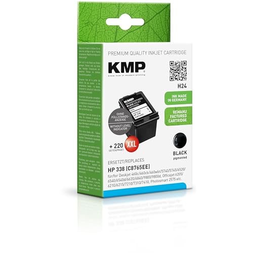 KMP inktcartridge zwart compatibel met HP 338 Black C8765EE