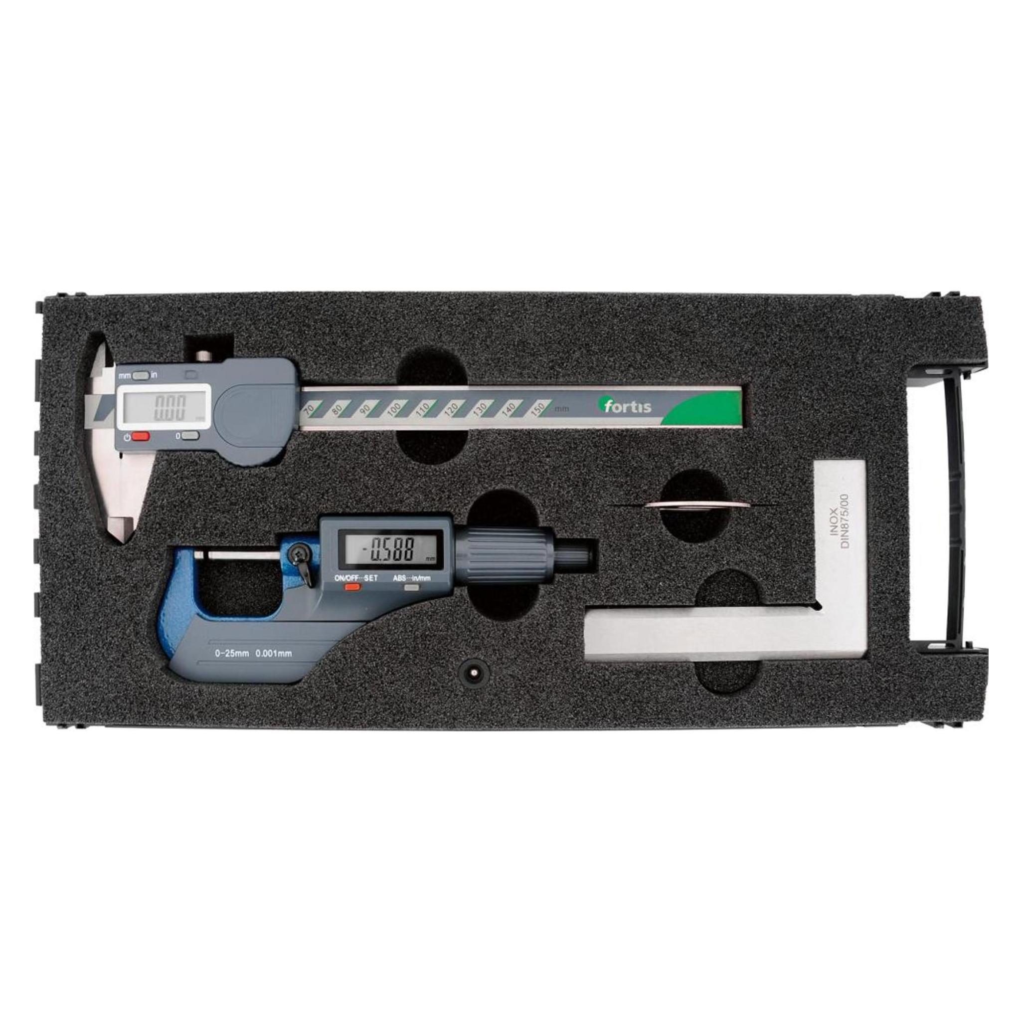 Fortis Messzeug Satz 3 teilig digital (4317784717298)
