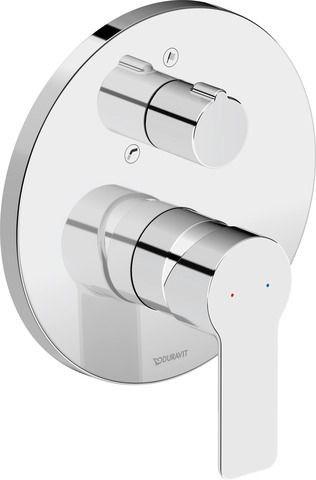 Duravit D-Code Einhebel-Wannenmischer Unterputz DC5210018010