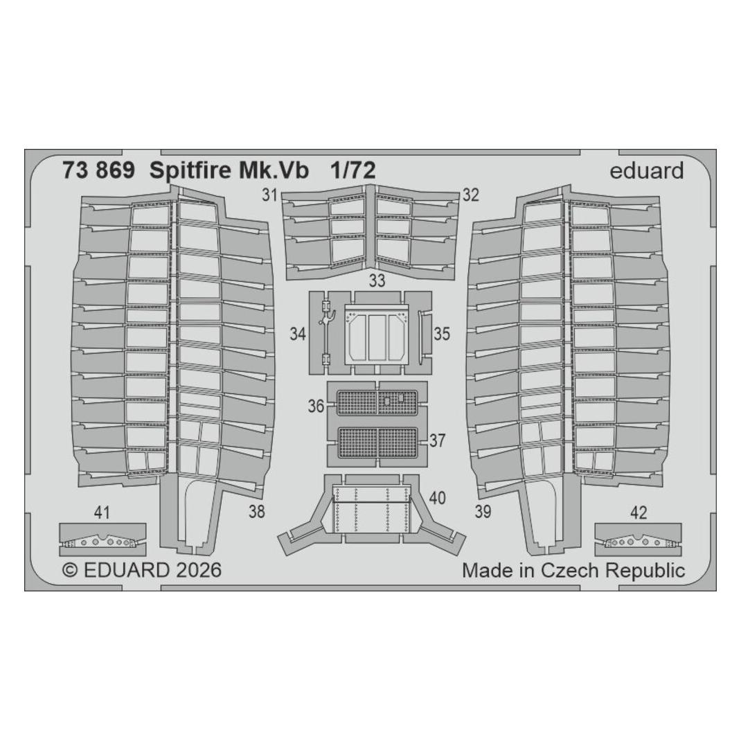 Eduard Spitfire Mk.Vb for IBG Models (73869)