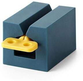 Everyday Crate Toothpaste Squeezer Set Manual Tube Wringer Easy Grip Toothpaste Dispenser dark Blue + Yellow