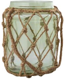 Atlas Lighting and Home Atlas Sea Garden Green Sea Glass Vas