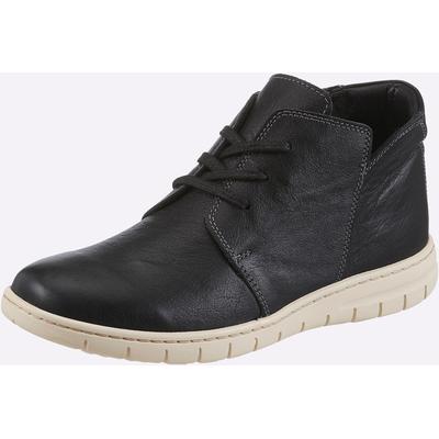 Stiefelette CASUAL LOOKS, Damen, Gr. 41, schwarz, Glattleder, Schuhe Stiefelette
