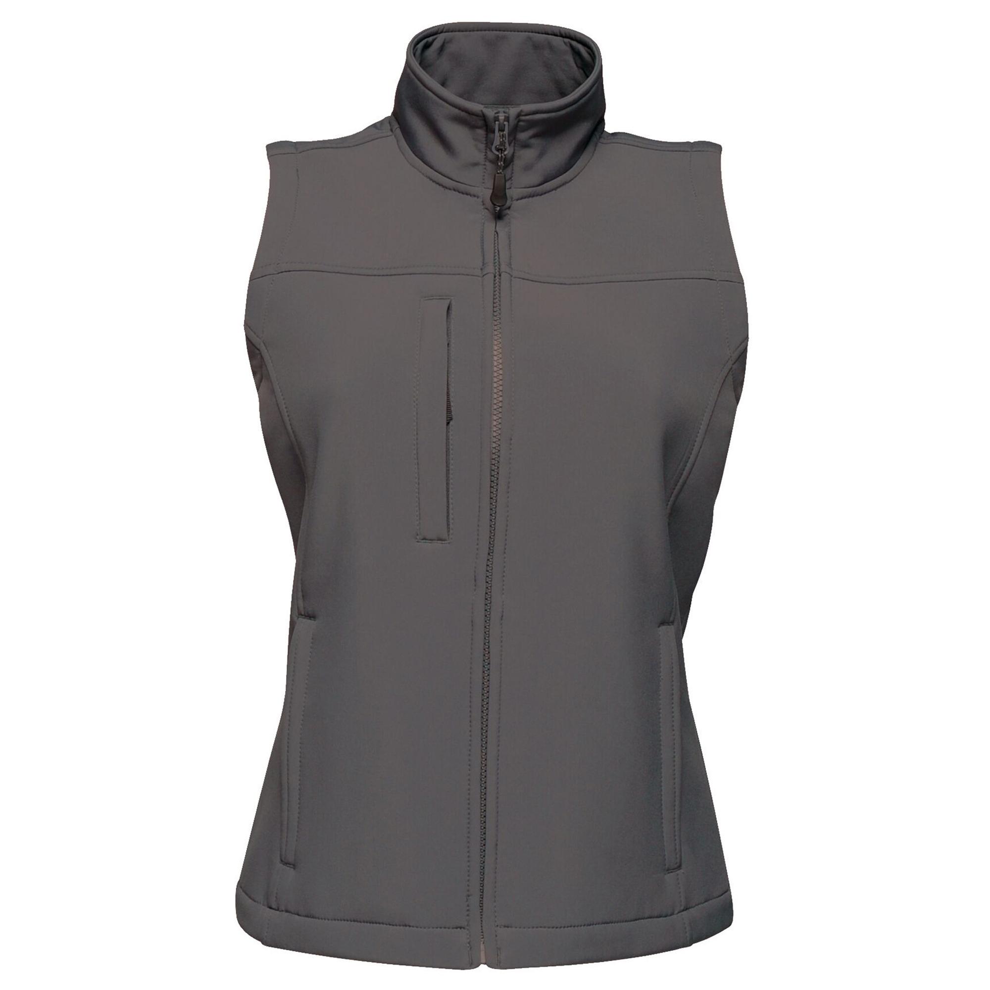Regatta - Dames Flux Softshell Bodywarmer (Waterafstotend & Windbestendig) (Grijs)