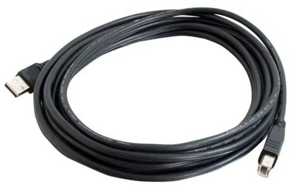 C2G USB 2.0 A/B Kabel, 1 meter, zwart