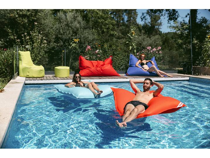 Sitzsack SWIMMING BAG Junior 115 x 20 x 142cm Orange/Orange