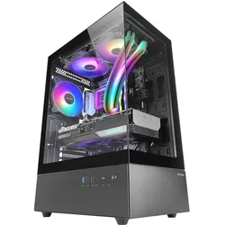 Mars Gaming MC-XO (ATX, mATX, Mini-ITX), PC Gehäuse, Schwarz