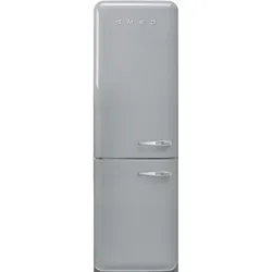 smeg Kühl-Gefrierkombination FAB32LSV6 Metall Silber