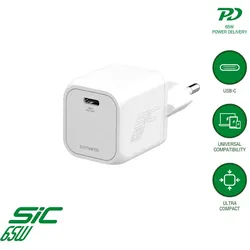 4smarts Ladegerät PDPlug SiC 65W 1C, weiß