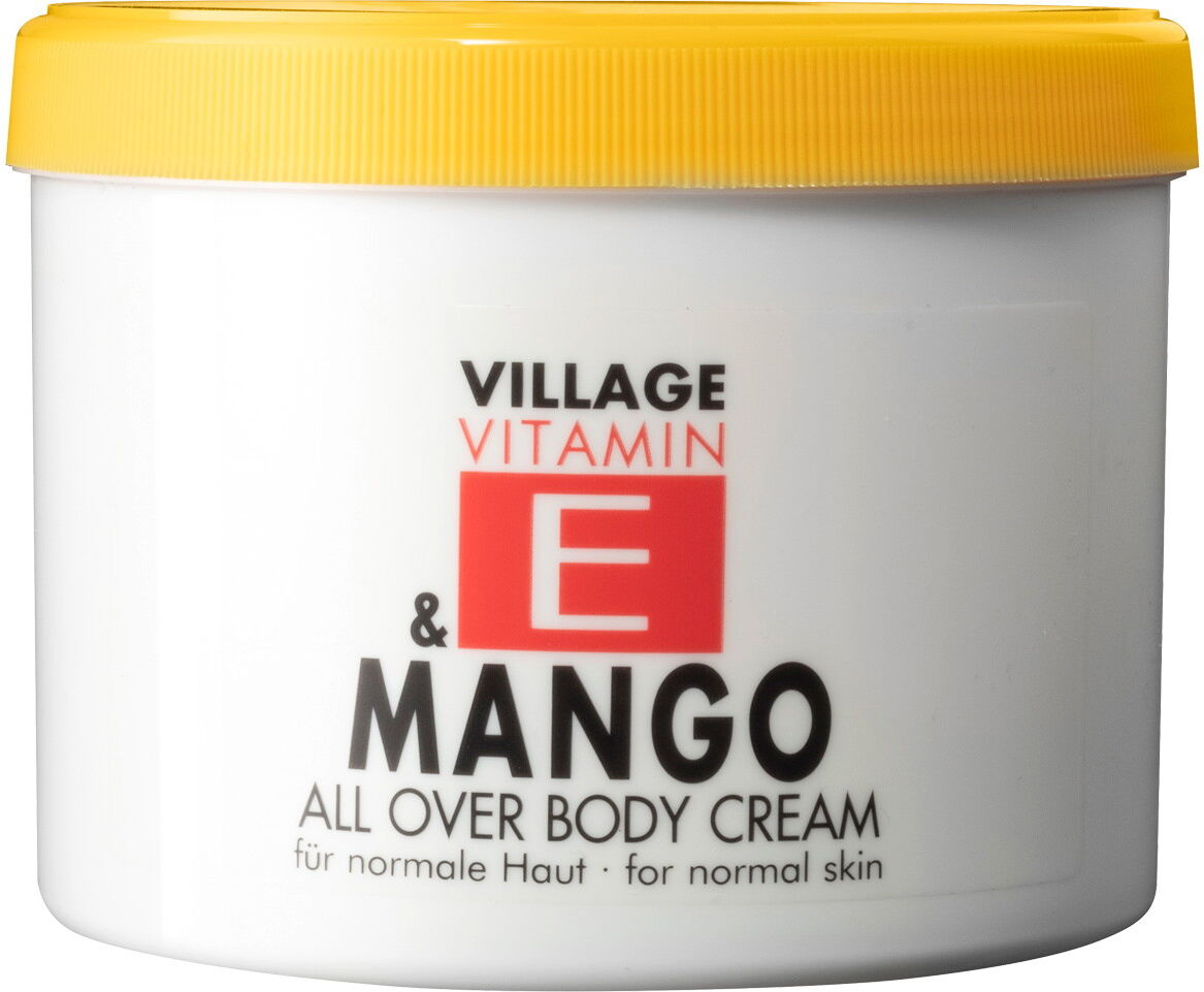 500ml Village Vitamin E Mango Bodycream