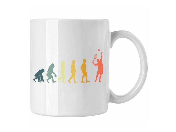 Trendation Tasse Trendation - Tennis Tasse Geschenk für Tennisspieler mit Spruch für Mä