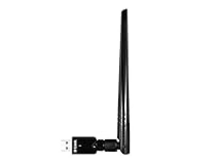 D-Link DWA-185 Adaptateur USB Wi-FI AC1200 MU-MIMO, bibande, USB 3.0, antenne détachable à Gain élevé, WPA3, Compatible avec Windows, Mac et Linux, Ultra Portable.