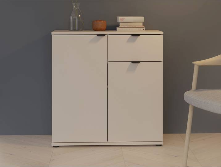 GINNY Kommode II, Material Spanplatte, Sand