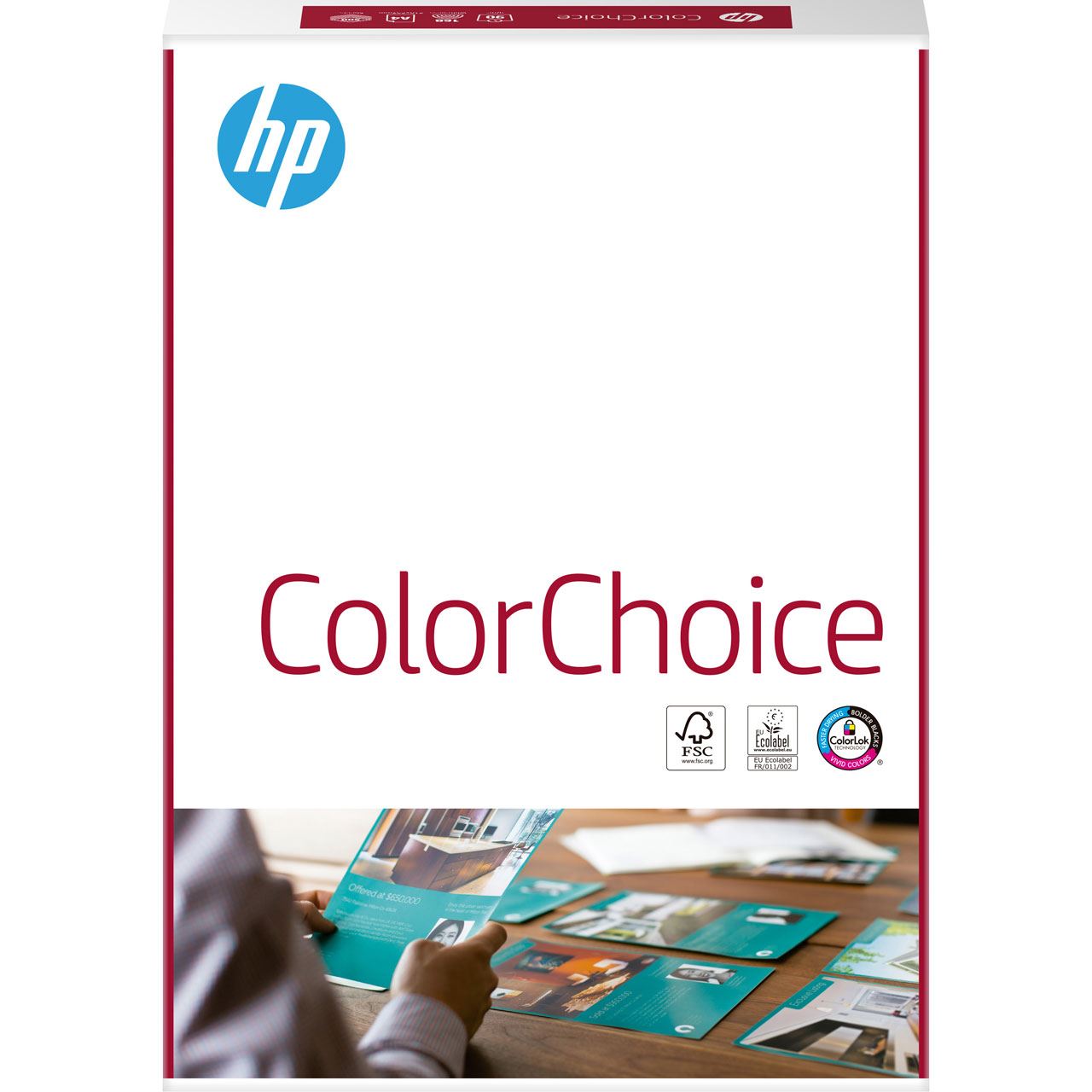 HP Kopierpapier ColorChoice DIN A4 250 g/qm 250 Blatt