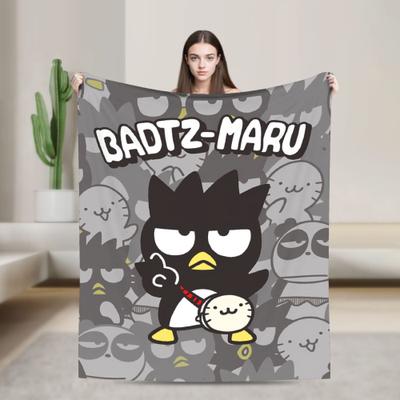 Shop Station Badtz Maru Blanket Super Soft Flannel Throw Blanket For Bed, Sofa & Cozy Cartoon Bedding d 29.92 40.16 In