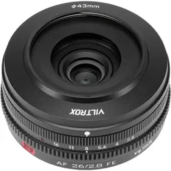 Viltrox AF 26mm f/2.8 EVO (Sony E, Vollformat), Objektiv, Schwarz