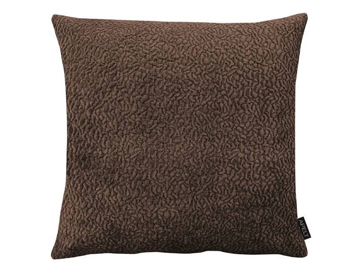 Coussin décoratif Toulouse Marron/Marron 45 x 45cm Gamme chenille