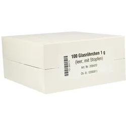 Glasröhrchen F.taschenapotheke 100 St