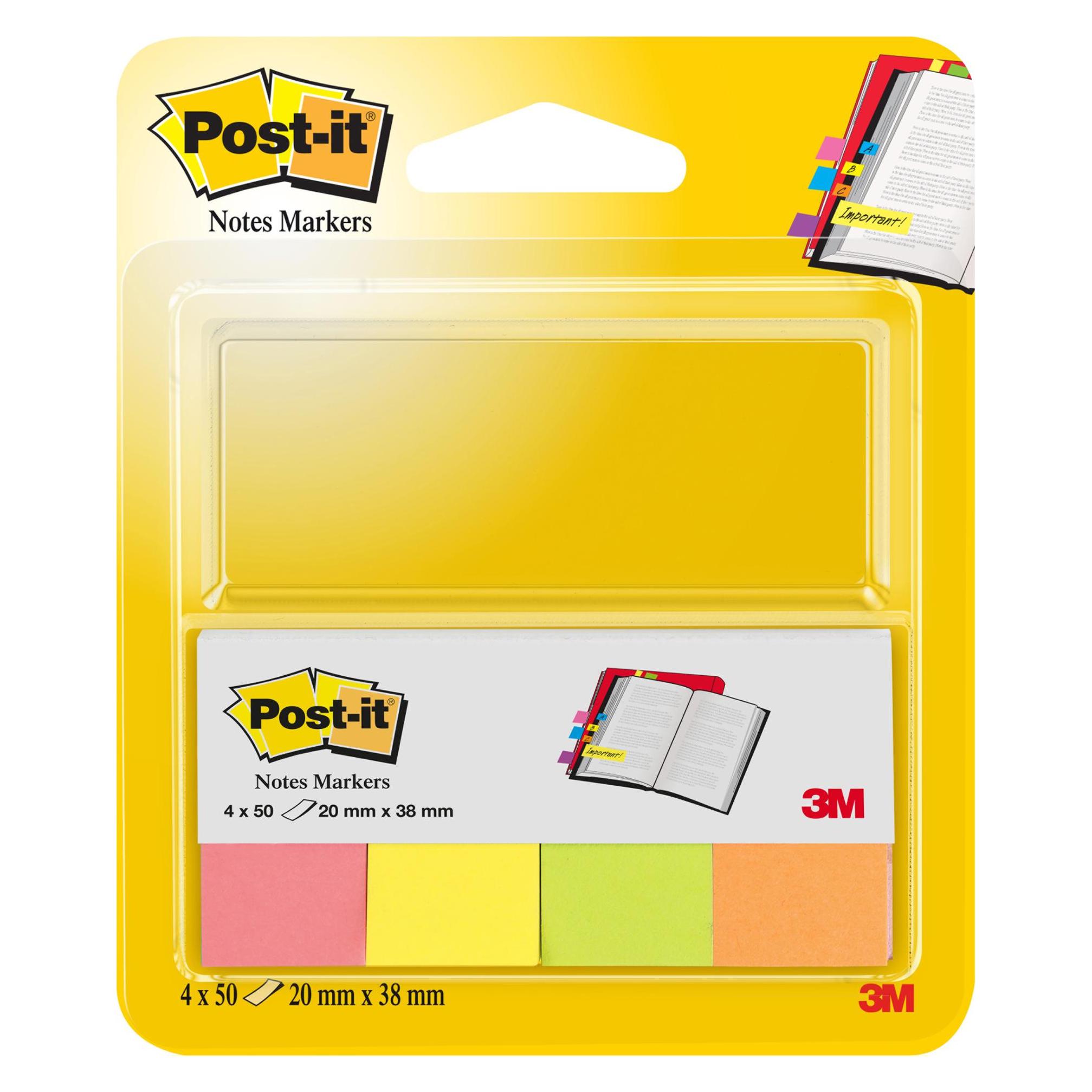 Post-it Papiermarker (38 x 20 mm) (670-4N)