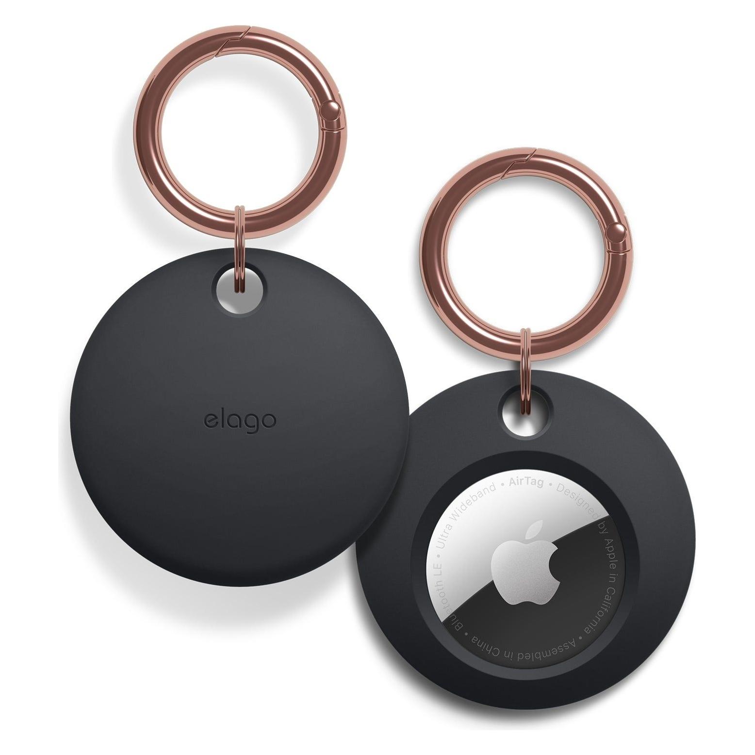 Elago Basic Key Chain for AirTag Black (EATSC-BA-BK)