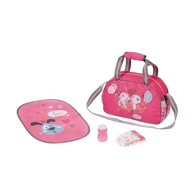 BABY born Wickeltasche Blumen