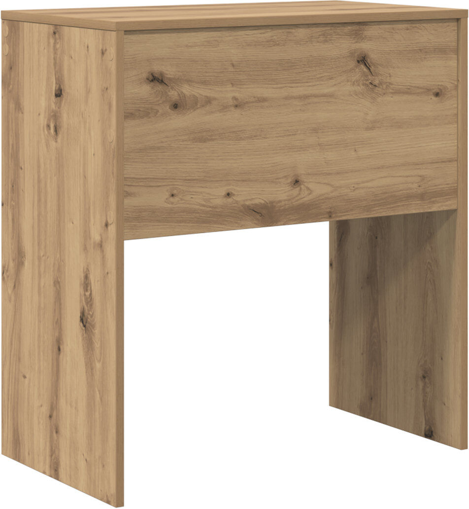 17 Stories Writing Desk Particle Board Artisan Oak 76cm H x 70cm W x 40cm D