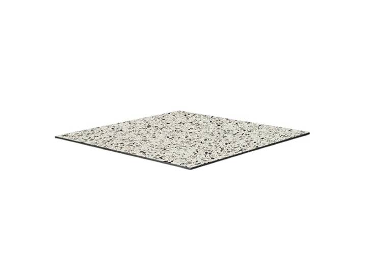 Oviala Plateau de Table stratifié 70x70 cm terrazzo
