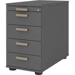Bümö, Rollcontainer, office Standcontainer (42.80 x 80 x 72 cm)