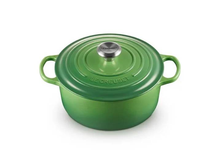 Le Creuset Le Creuset Signature Bräter rund 4,2 l Bamboo Green