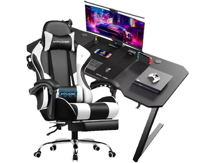 Table de jeu et chaise d'ordinateur, ensemble de table de jeu, une grande valeur, beaucoup