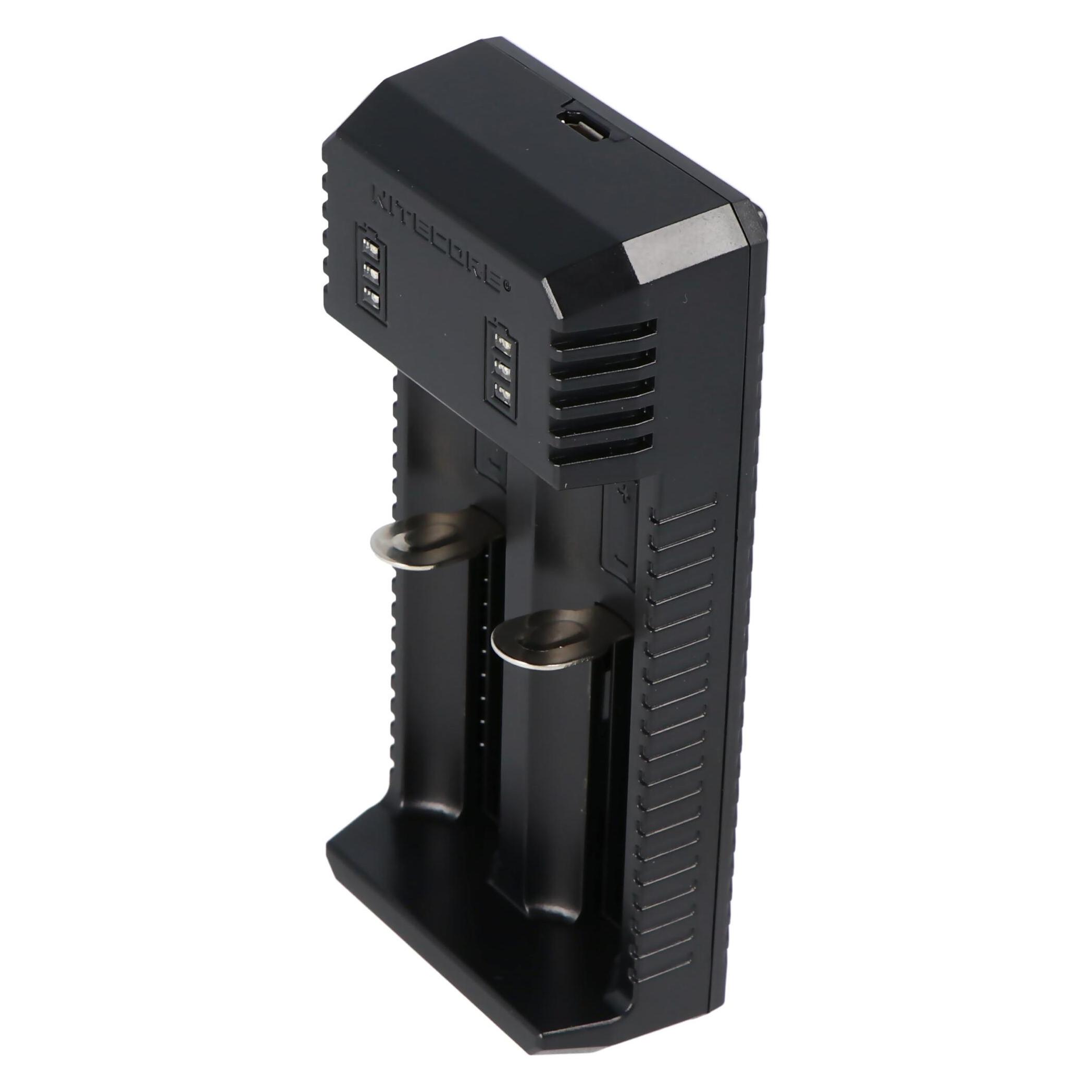 Nitecore USB Lader UI2 (1 Stk., Ladegerät ohne Akku) (NC-UI2)