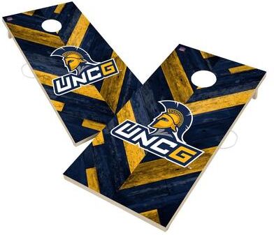 Skip's Garage North Carolina Greensboro Spartans Cornhole Board Set