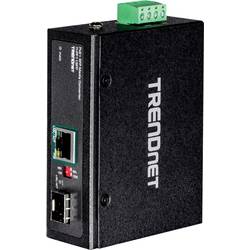 TrendNet 21.22.1324 TI-PF11SFP Netzwerk-Medienkonverter Gehäuse 1000 MBit/s PoE-Funktion