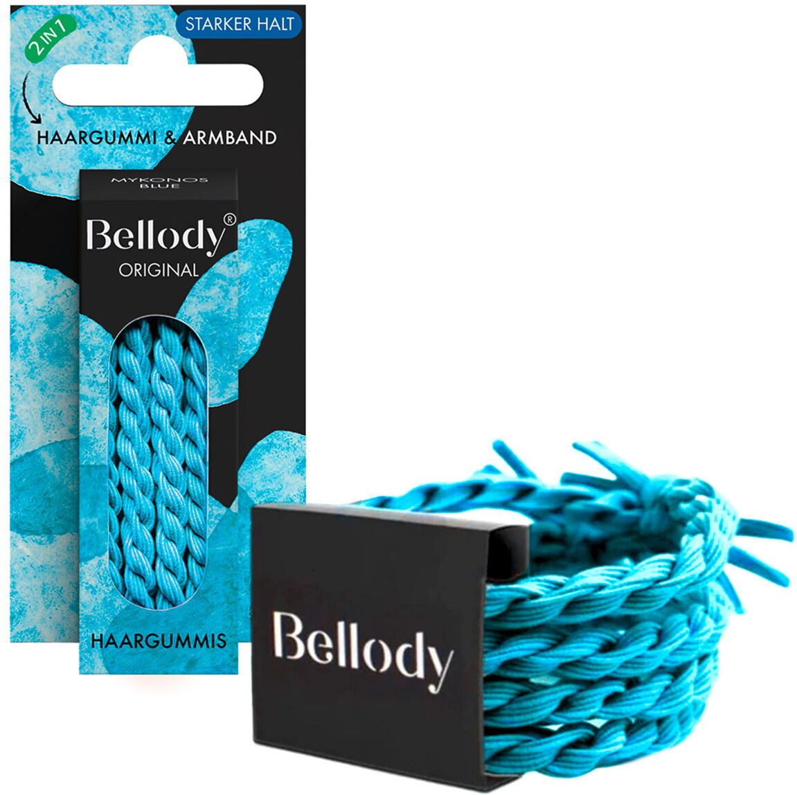 4 Stück Bellody Original Haargummis