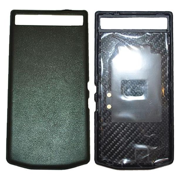 BlackBerry PD Leather Battery Door Cover P'9982 nappa black (Blackberry Porsche Design P9982) (JAB-3424944)
