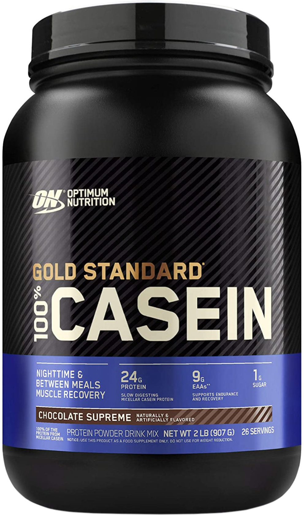 OPTIMUM NUTRITION 100% Casein Gold Standard 908 Grammi 