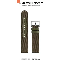 Hamilton - Khaki Field Auto Band-set Textil Grün 20/20 H690.705.121 - grün