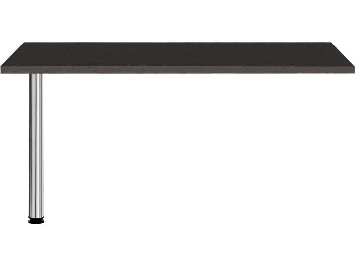 Küchentisch KOCHSTATION KS-Mali , grau (anthrazit, silberfarben, anthrazit), B:67cm H:72cm T:138cm, Tische, Küchentisch, Breite 67 cm, für Küchenserie Mali
