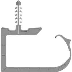 N&L Elektrotechnik, Kabelhalter, N & L Sammelhalter SH20 Befestigungselement steckbar 550ST für Steckmontage im