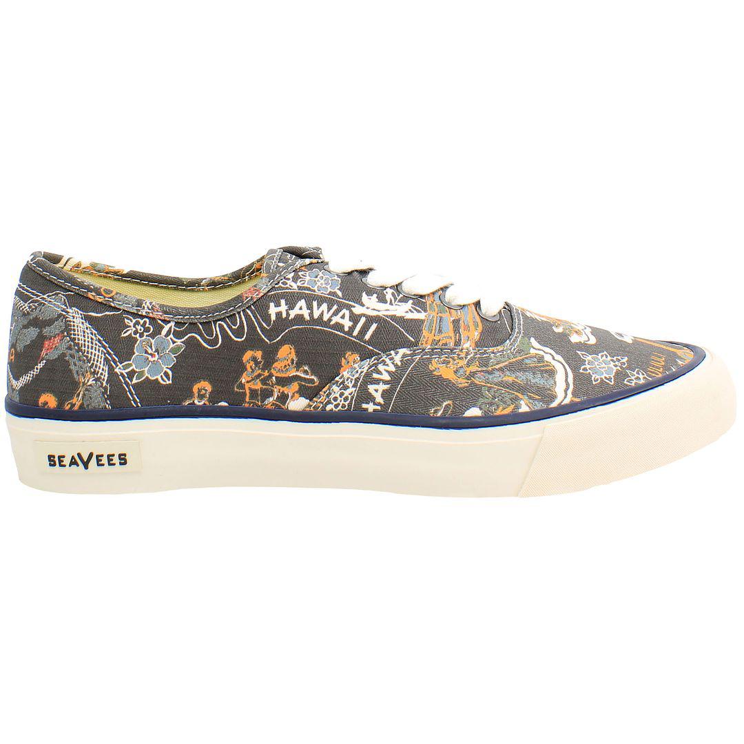 Seavees Legend Beachcomber Herren Schwarz Schuhe
