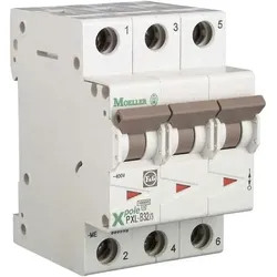 Eaton (Installation) LS-Schalter mit Beschriftung B 63A, 3-polig PXL-B63/3