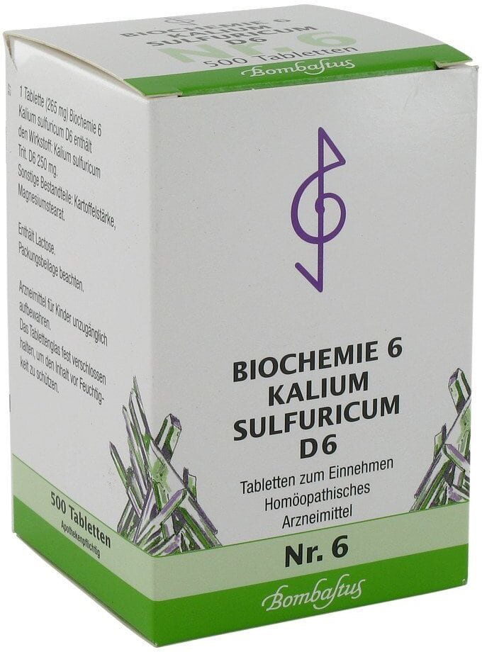 Bombastus Biochemie 6 Kalium sulfuricum D6 Tabletten