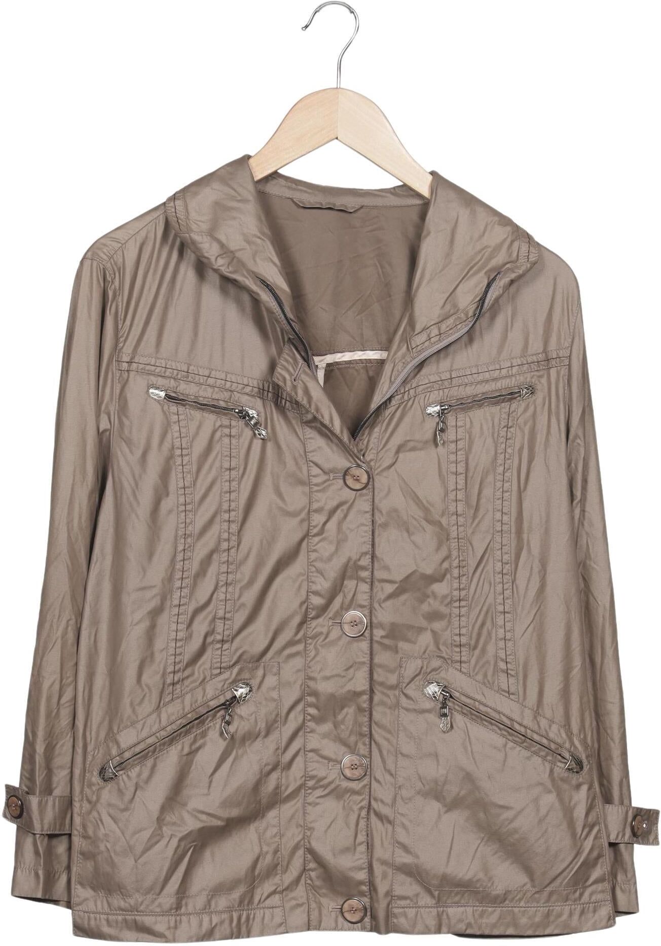 Walbusch Damen Jacke, Beige, Gr. L, Synthetik - Second Hand