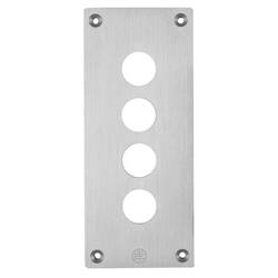 Schneider Electric XAPE304 XAPE304 Abdeckplatte 4 Einbaustellen 1 St.