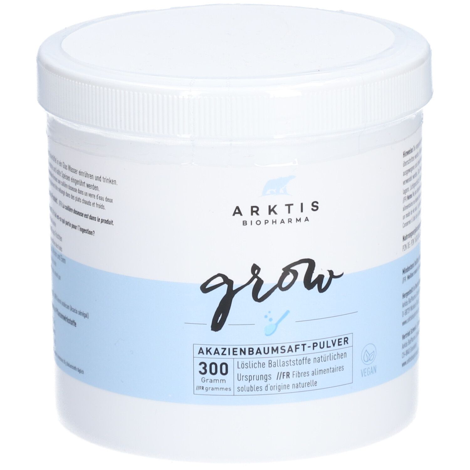 Arktis Grow Akazienfaser-Pulver 300 g Pulver