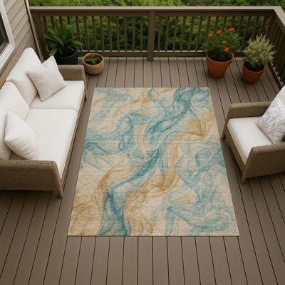 Addison Rugs Machine Washable Indoor/ Outdoor Modern Summerset Chantille Rug