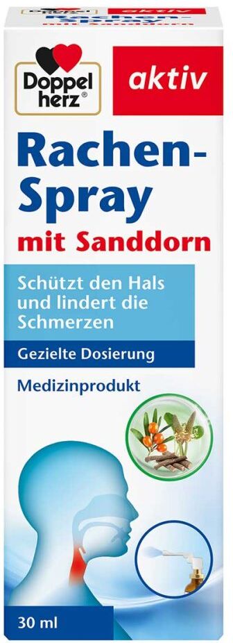 Doppelherz Rachen-spray mit Sanddorn